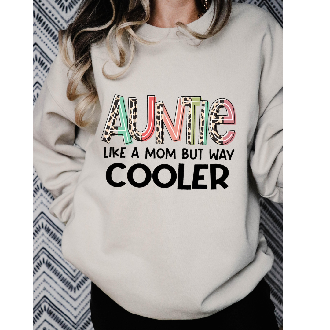 Auntie Cheetah Print Sweater