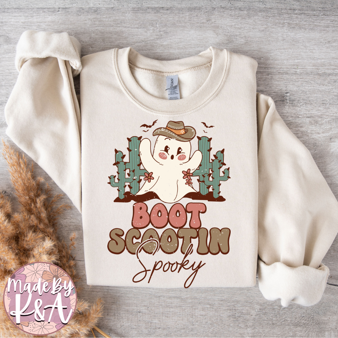 Boot Scootin Spooky Sweater