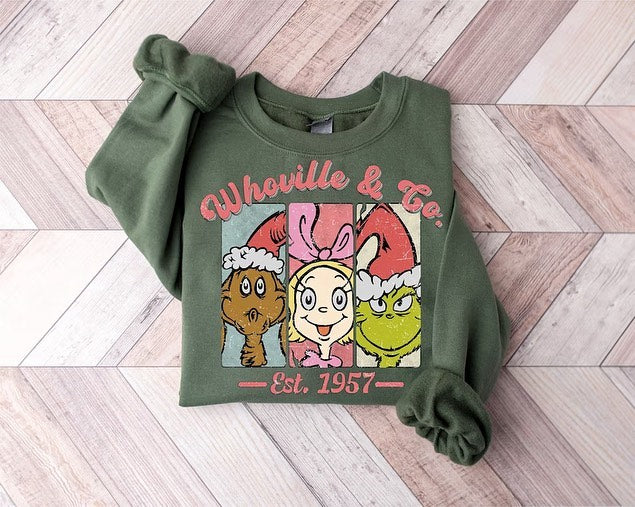 Who Co. Sweater- Green