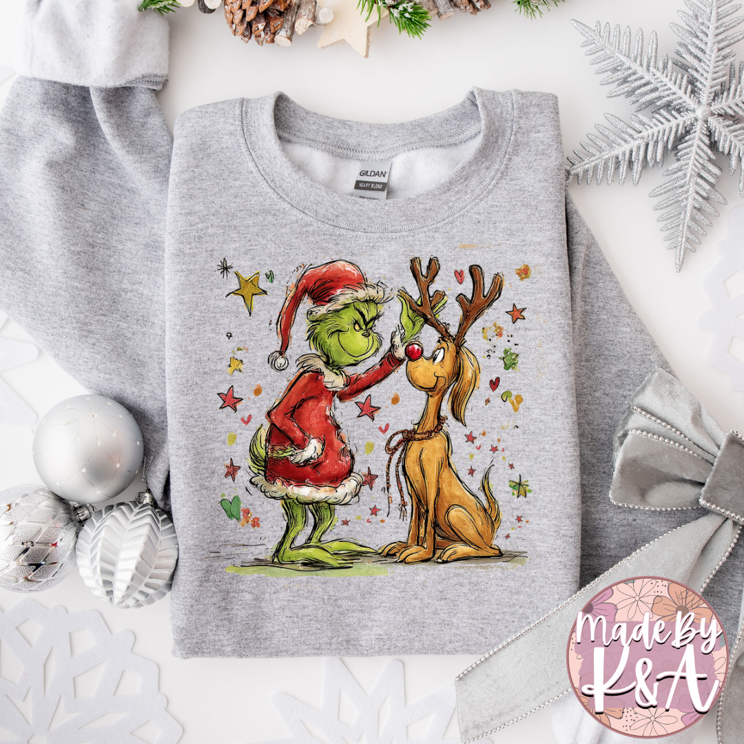 Grump Cute Christmas Sweater