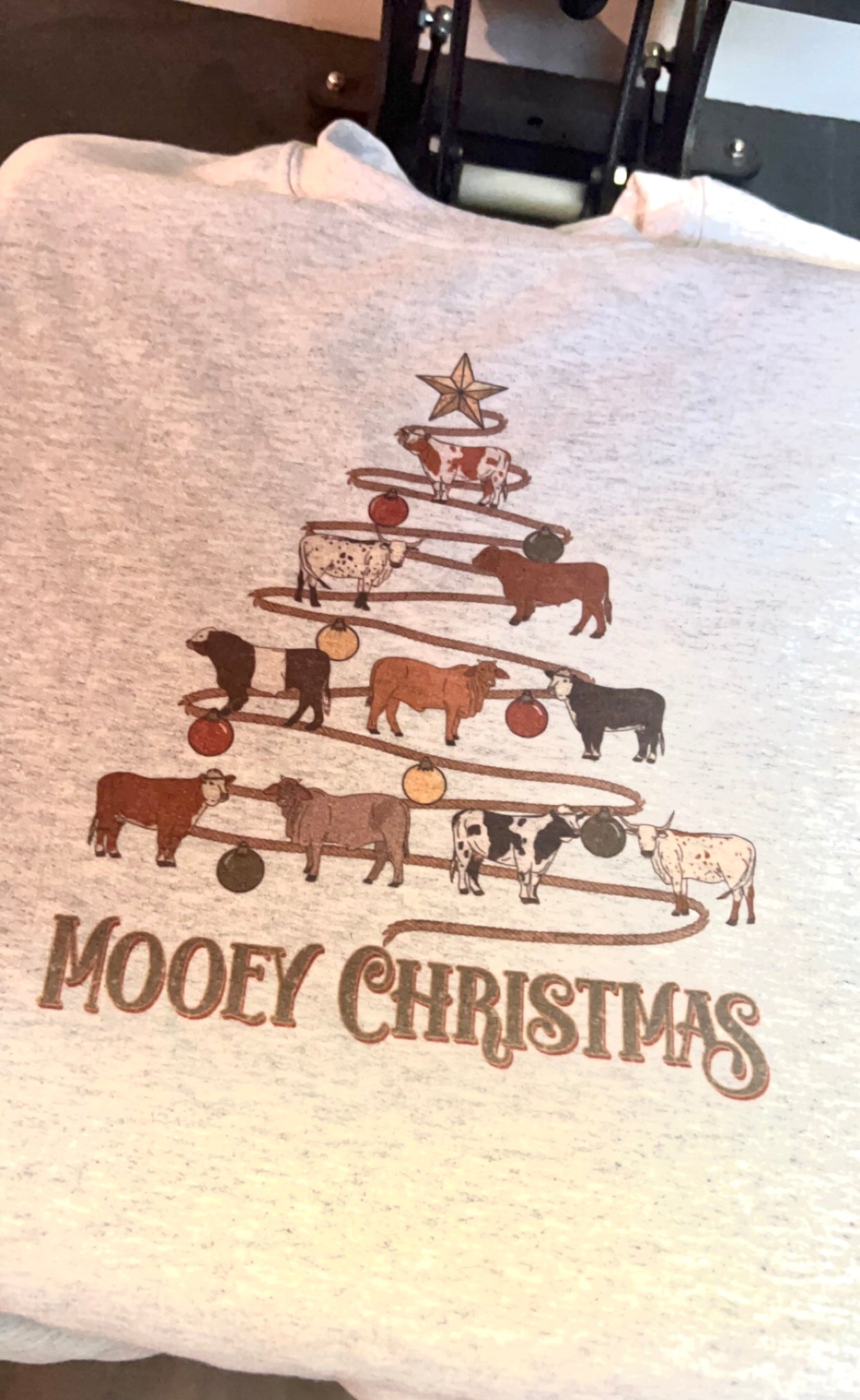 Mooey Christmas Sweater