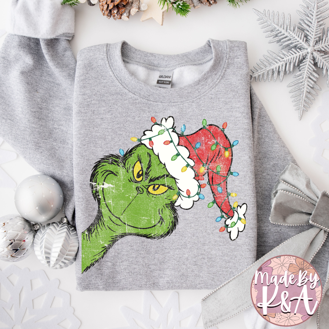Grump Head Christmas Sweater