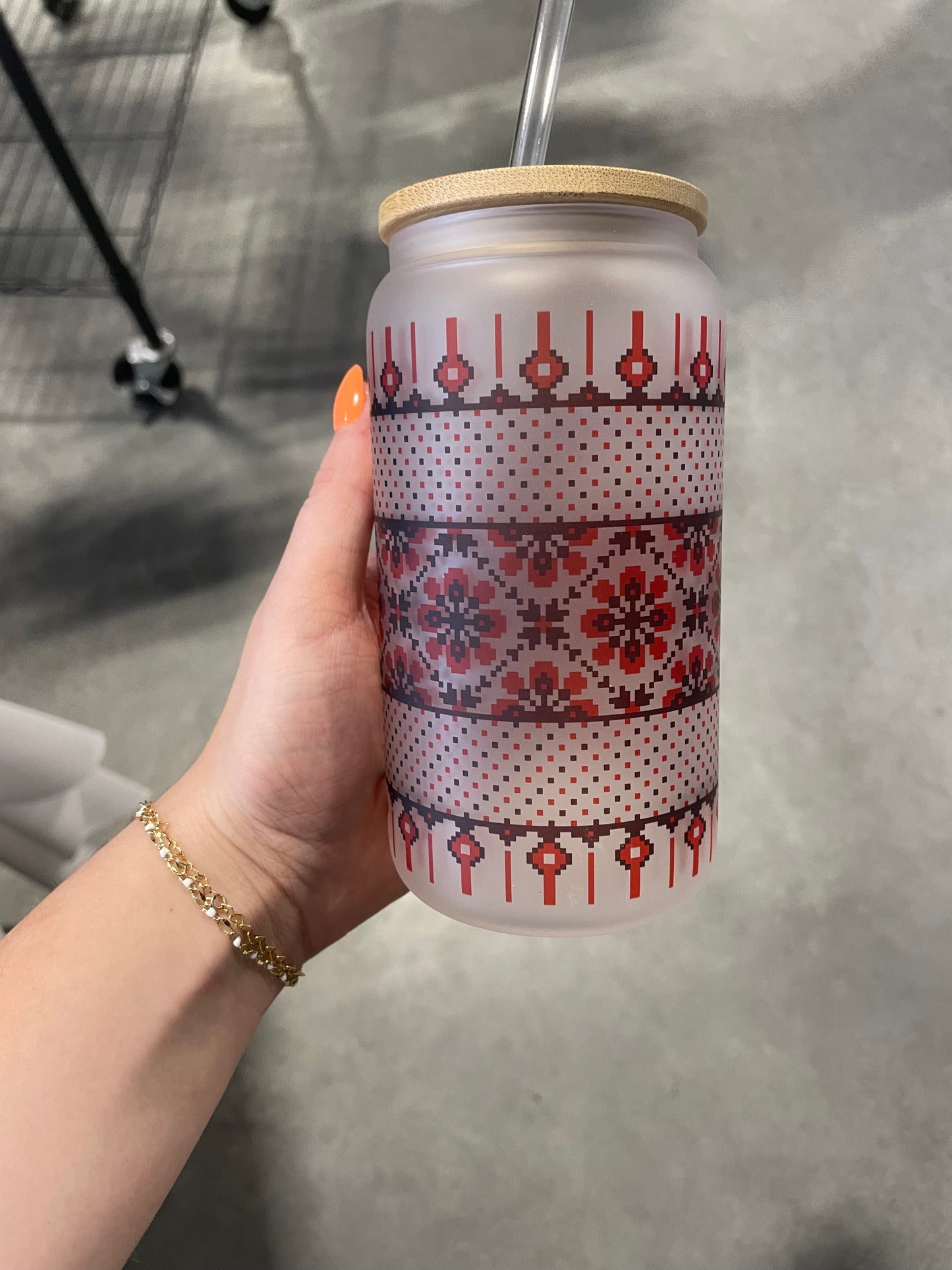 Ukrainian Pattern3 Libbey Glass