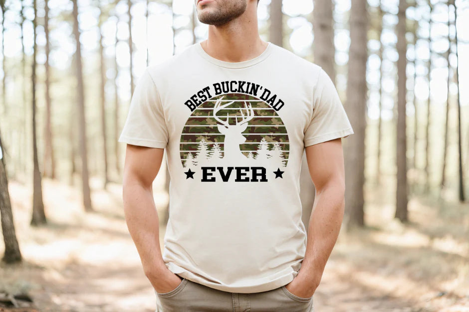 Best Buckin Dad Shirt