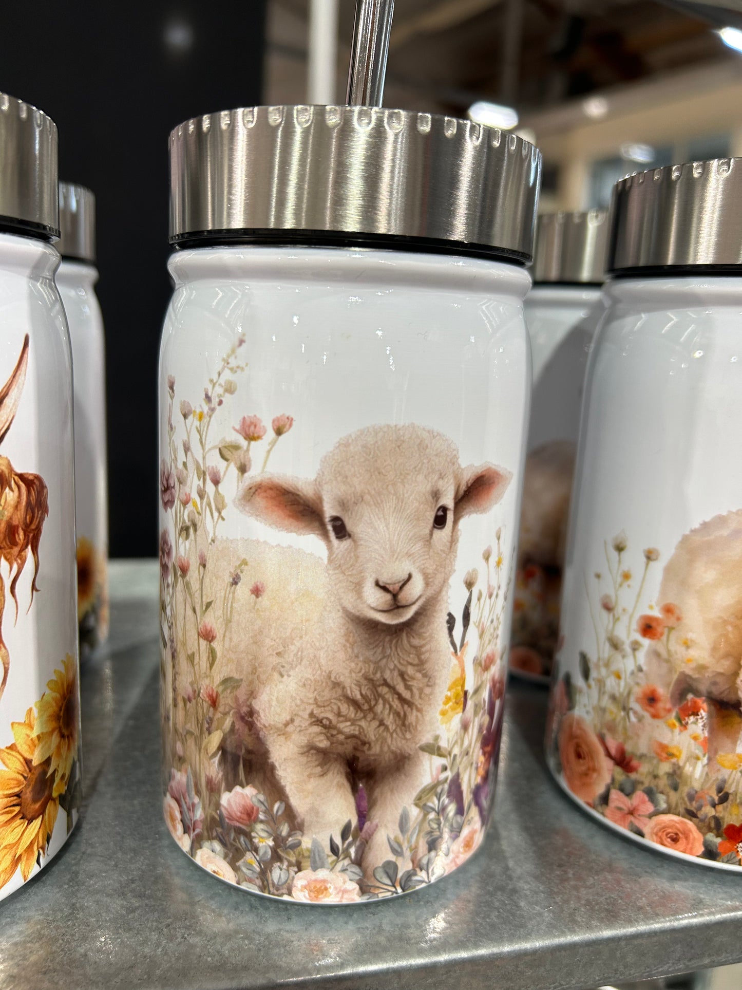 Lamb 17oz Mason Tumbler