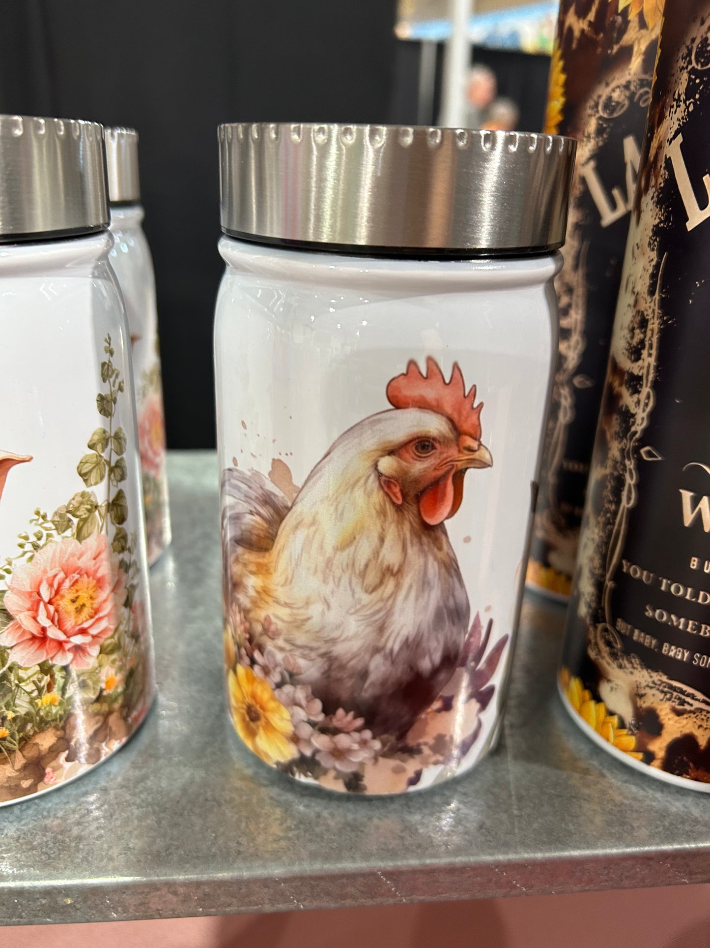 Chicken 17oz Mason Tumbler