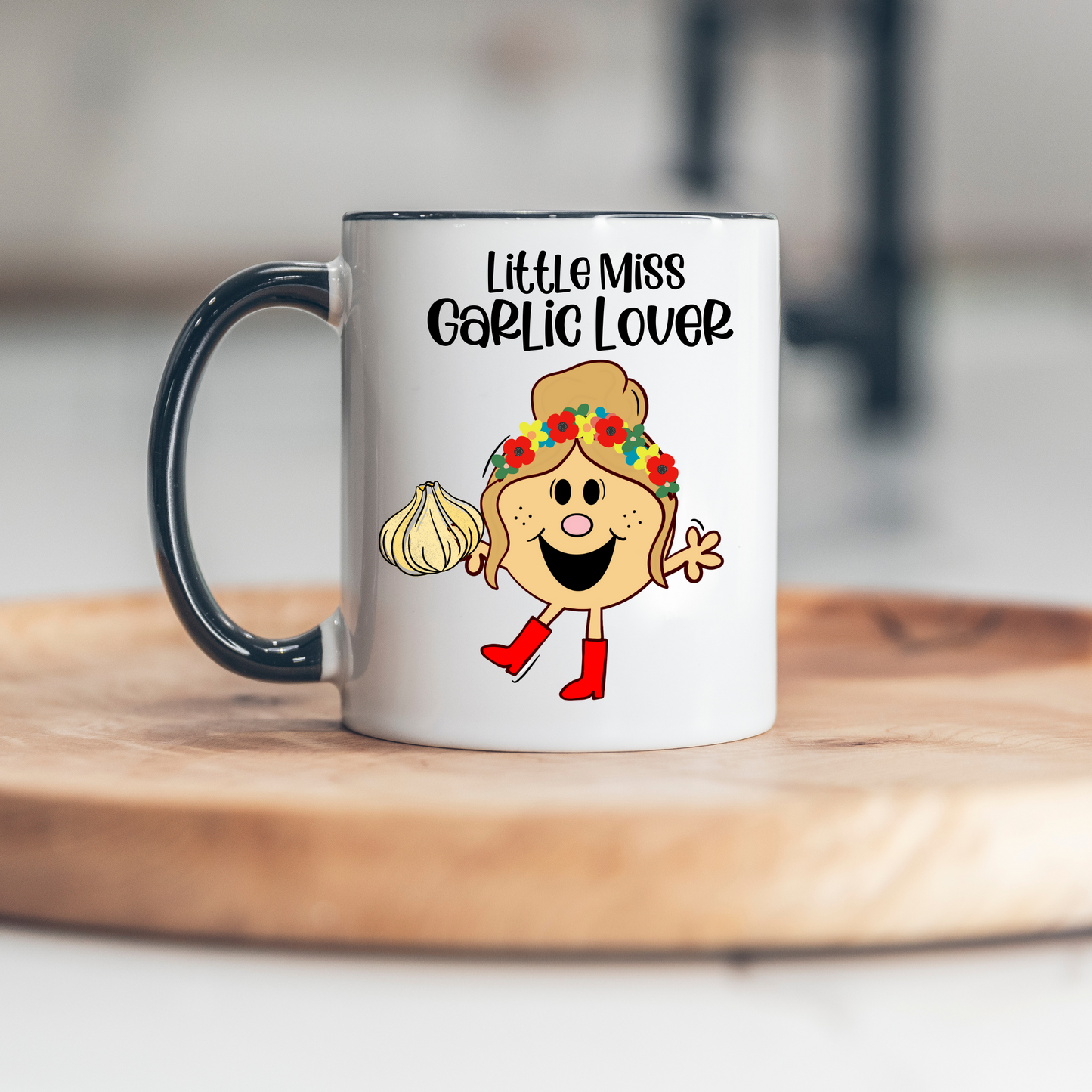 Little Miss Garlic Lover 15oz Ceramic Mug