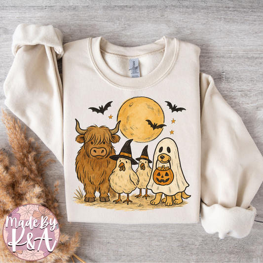 Spooky Highland Sweater