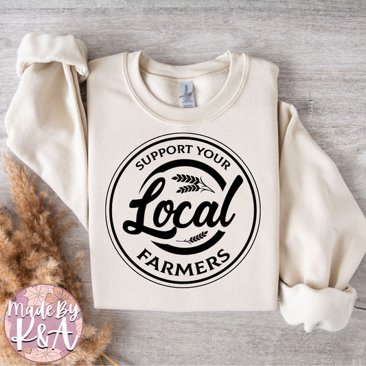 Support Local Farmers Sweater