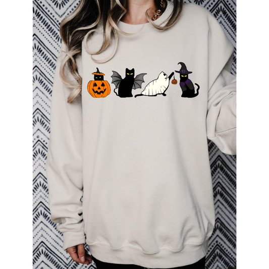 Spooky Cat Sweater