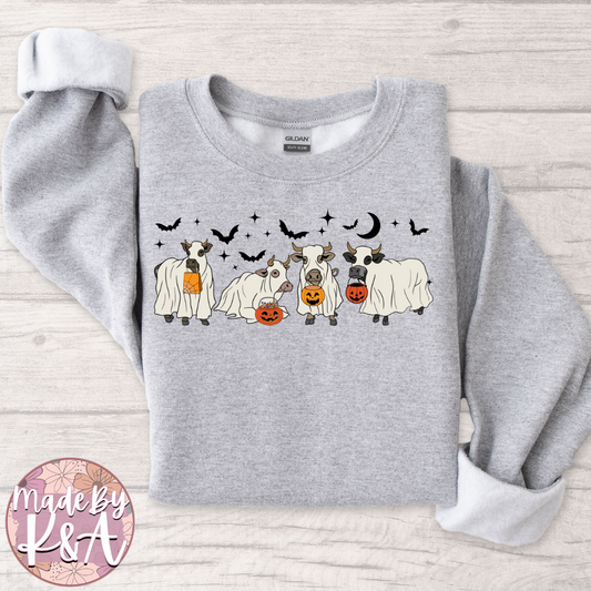 Spooky Cow Sweater
