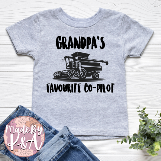 Grandpa's Favourite Co-Pilot Shirt