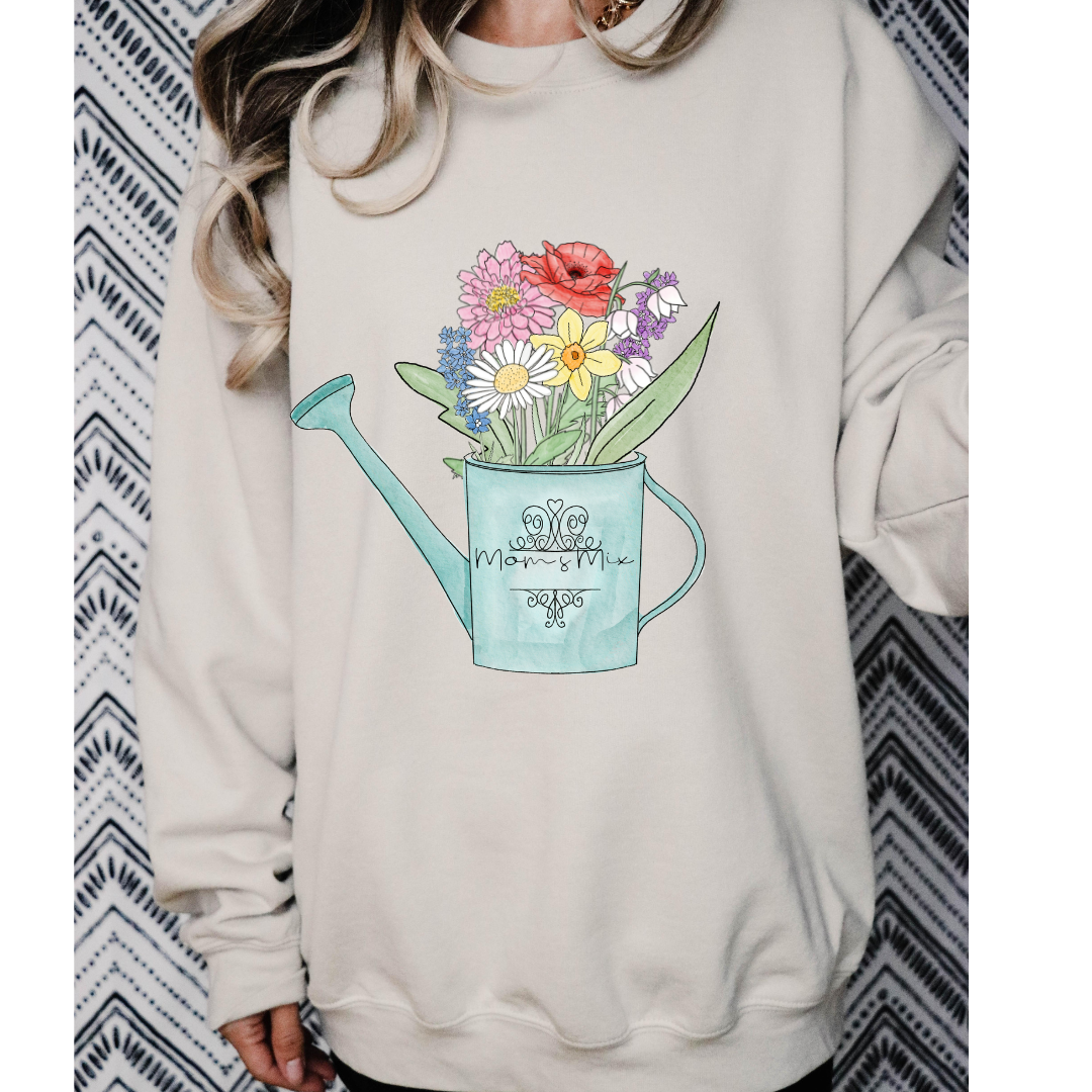 Birth Flower Sweater