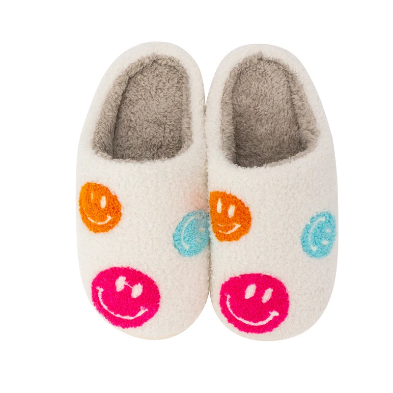 Colorful Smile Slippers