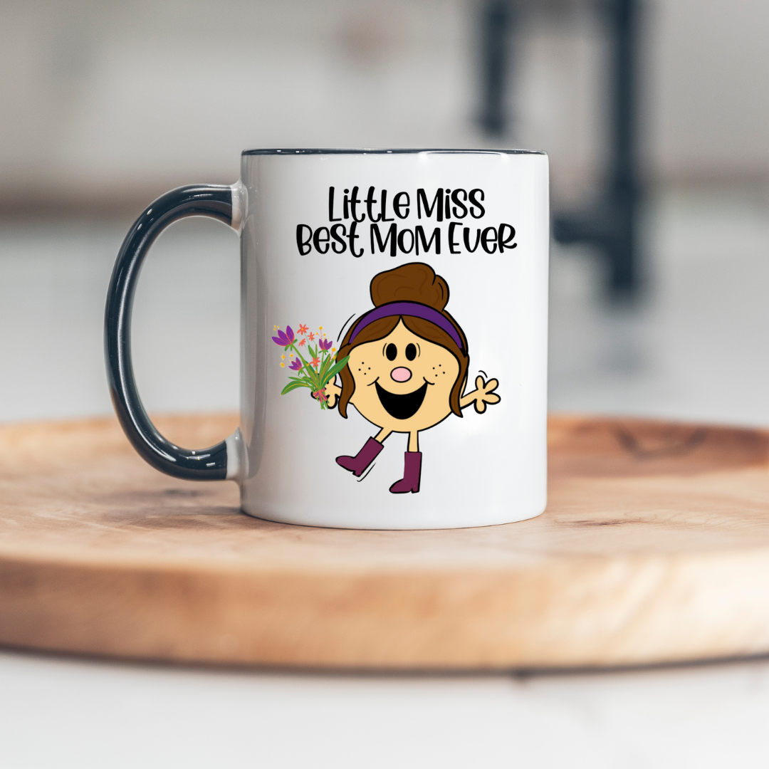 Little Miss Best Mom Ever 15oz Ceramic Mug