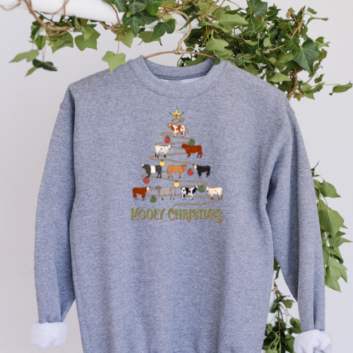Mooey Christmas Sweater