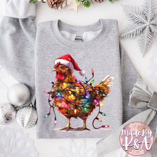 Christmas Chicken Sweater