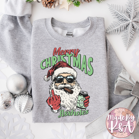 Merry Christmas AHole Sweater