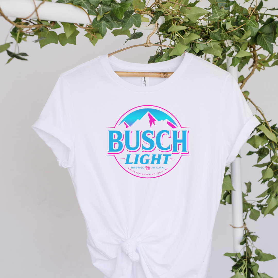 Pink Teal Busch TShirt