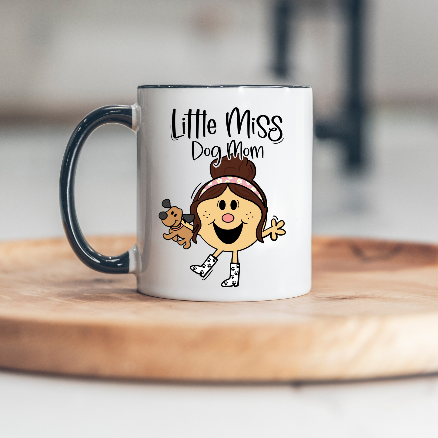 Little Miss Dog Mom 15oz Ceramic Mug